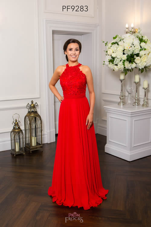 Prom Frocks PF9283 RED FRONT